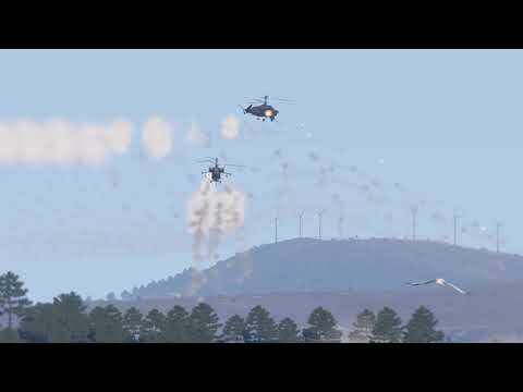 Bullet Rain from the Sky Black Hawk Assault on Hidden Base