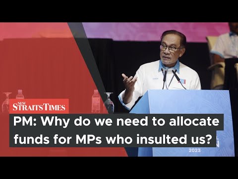 Why do we need to allocate funds for MPs who insulted us?