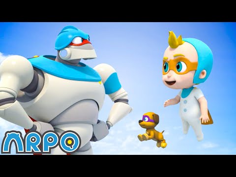 SUPERHERO ARPO! | Arpo the Robot | Funny Cartoons For Kids | Compilation