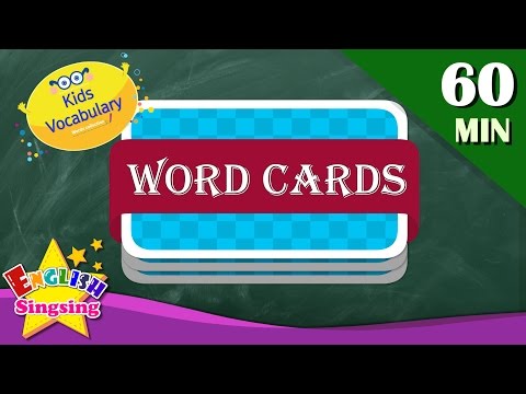 Kids vocabulary compilation - Words Theme collection - Word cards - review