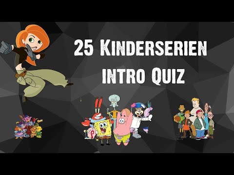 Kinderserien erraten - 25 Serienintros aus der Kindheit!