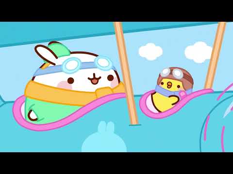 Molang - AEROBATICS 🌸 Cartoon for kids Kedoo Toons TV