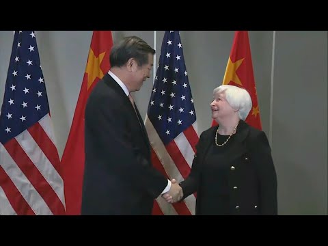 US Treasury Secretary Yellen, Chinese Vice Premier He start diplomatic meetings in San Francisco