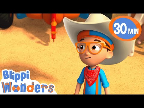 Cowboys | Cars, Trucks &amp; Vehicles Cartoon | Moonbug Kids