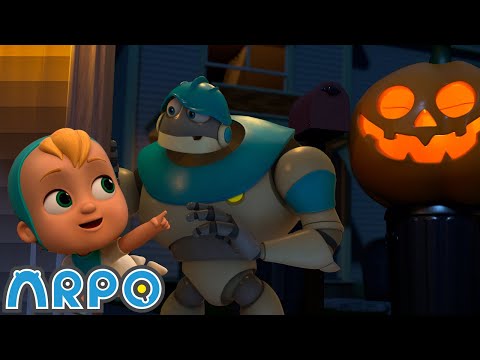 Spooky Cooking Night - Squirrel &amp; Cookies | Baby Daniel and ARPO The Robot | Funny Cartoons for Kids