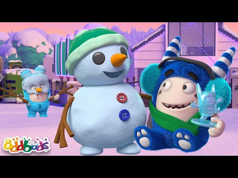 Pogo's Snow Empire ☃️ | Oddbods | Cartoons For Kids | Funny Cartoon | After School Club