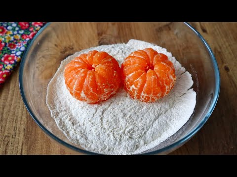 😱 Whisk the Tangerine with Flour for an Incredibly Delicious Result.❗ Delicious New Year's Recipe.💯