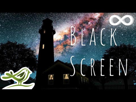 Starry Night &bull; 12 Hours of Ambient Sleep Music | Black Screen