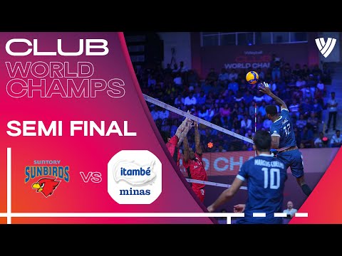 Suntory Sunbirds vs. Itamb&eacute; Minas - Semi Final | Highlights | Men's Club World Championship 2023