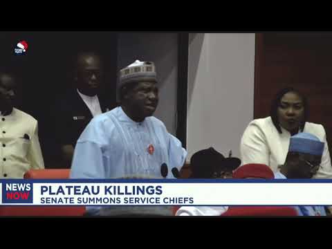 Plateau Killings: Senate summons service chiefs