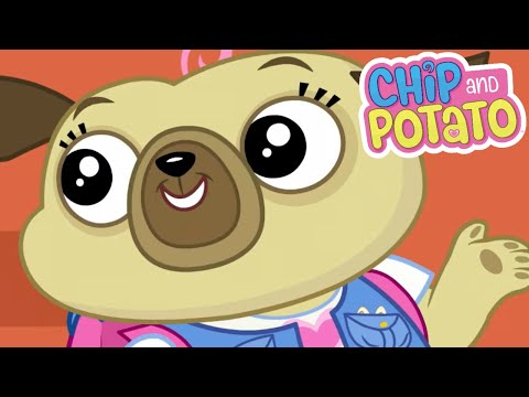 Chip and Potato | On The Way To School! | Cartoons For Kids