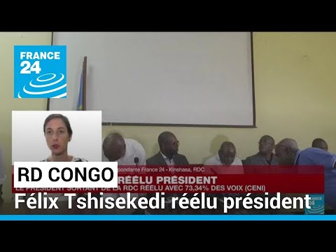 RD Congo : F&eacute;lix Tshisekedi r&eacute;&eacute;lu pr&eacute;sident avec 73,34 % des voix (Commission &eacute;lectorale)