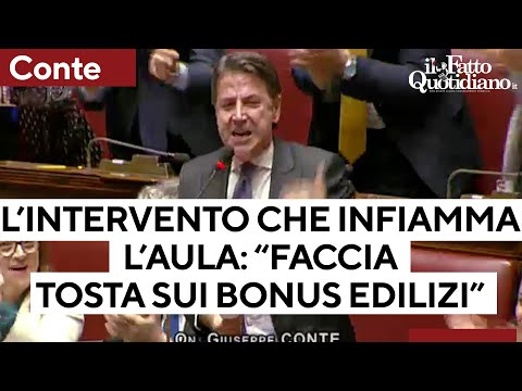 Conte sui bonus edilizi: &quot;Vi parlate nel governo? Se li usate voi vanno bene e gli italiani no?&quot;