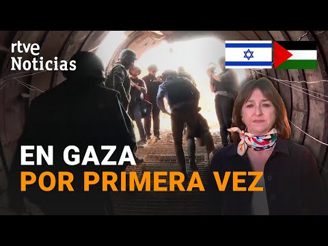 ISRAEL-GAZA: ENTRAMOS en la FRANJA junto al EJ&Eacute;RCITO para ver un supuesto T&Uacute;NEL de HAM&Aacute;S | RTVE