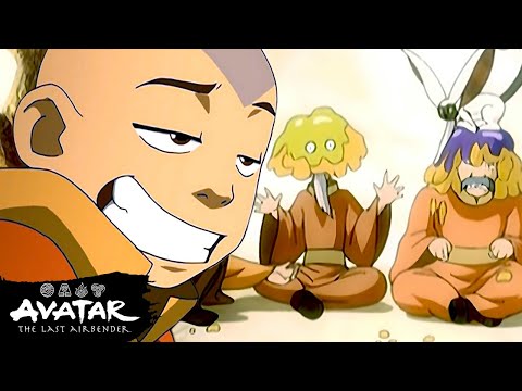 Aang Acting 12 Years Old For 12 Minutes Straight 🥳 | Avatar: The Last Airbender