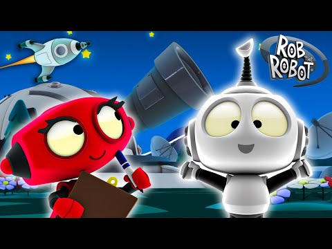 Learn Preschool Astronomy with Rob and Friends! ?  | Rob The Robot | Preschool Learning