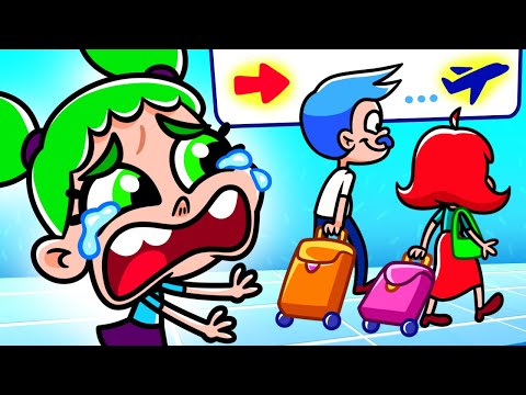 When Parents Away Song! 😭✈️ | Baby Got Lost Song + More Kids Songs &amp; Nursery Rhymes