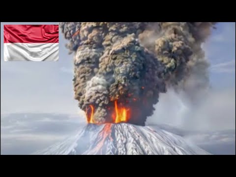 Indonesia now! Powerfull Eruption Volcano Lewotobi!!!