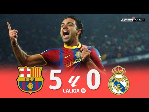 Barcelona 5 x 0 Real Madrid ● La Liga 10/11 Extended Goals &amp; Highlights HD