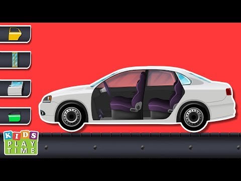 kids play time | SUV &amp; Sedan  | car Garage | cartoon cars | car service