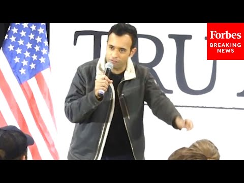 'This Is How You Drain The Swamp': Vivek Ramaswamy Campaigns In Iowa As Caucus Nears