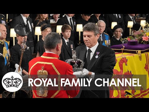 Historic Moment Queen's Crown is Removed for Final Time