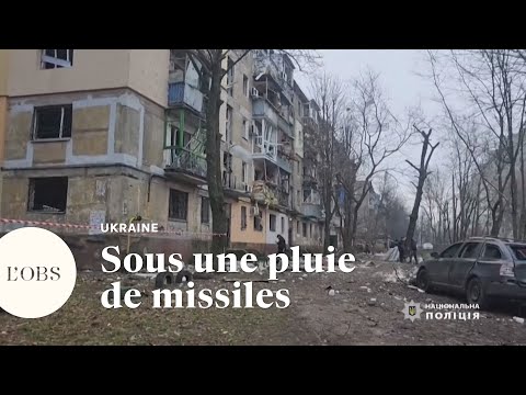 L'Ukraine subit des frappes massives de la Russie dans plusieurs villes