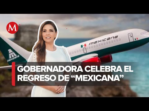 Mara Lezama asegura que Aeropuerto de Tulum est&aacute; listo para recibir el vuelo inaugural de Mexicana