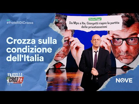 Crozza e il suo monologo finale sullo stato italiano &quot;Liberalizziamo tutto?&quot;