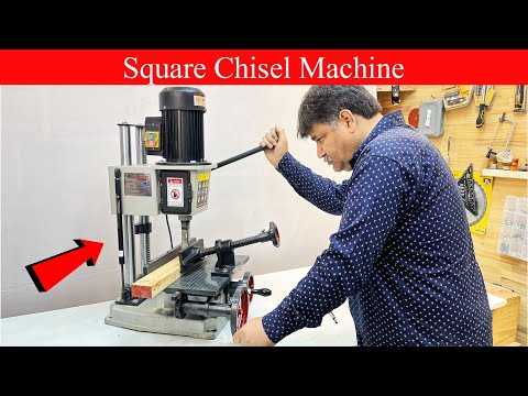 Sharp Gold ( Sqaure Chisel Machine) - Carpenter के लिए बड़े काम की मशीन - Unboxing In Hindi