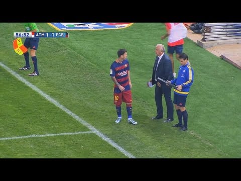 5 Times Lionel Messi Substituted &amp; Changed The Game  ► The Messi Effect