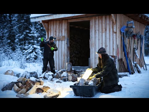 Filling Our Firewood Supply | Staying One Step Ahead in Winter