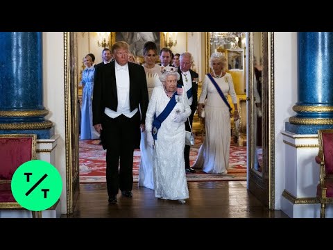 Trump Attends U.K. State Banquet at Buckingham Palace