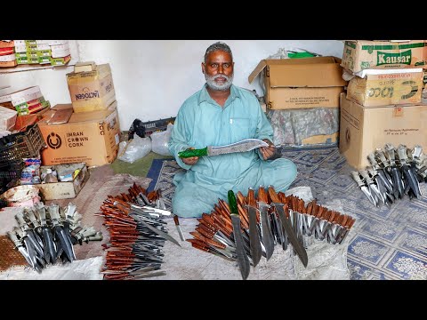 Incredible Process of Making Super Sharp Hunting Knife