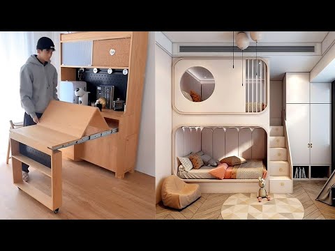 Innovative MultiFunctional furniture for small spaces - Smart furniture