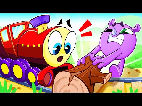 Funny Train Song for Kids + More Baby Cars Kids SOngs and Nursery Rhymes