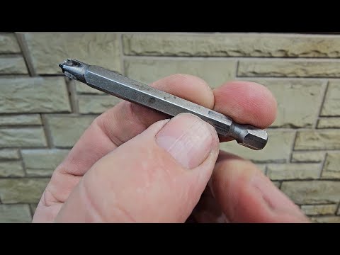 Never throw away an old broken electric screwdriver head. A unique idea in a few minutes