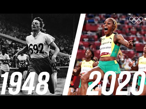 Women's 200m - 1948 🆚 2020 | Then and Now