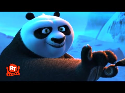 Kung Fu Panda 3 - Skadooshing the Spirit Warrior Scene