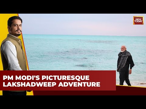 PM Modi Shares Stunning Pictures from Lakshadweep Visit | Shiv Aroor Take | India Today News