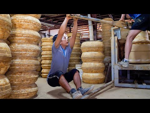 Four Generations of Technology! The production process of traditional Korean Onggi pots.