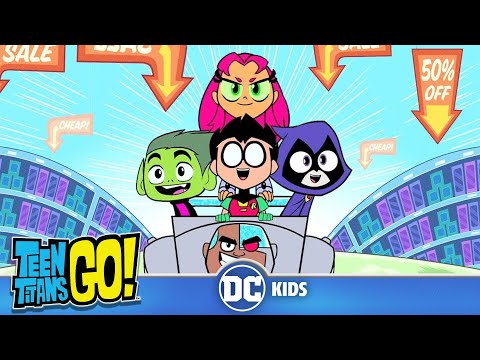 Teen Titans Go! | Ghosts Of Black Friday | @dckids