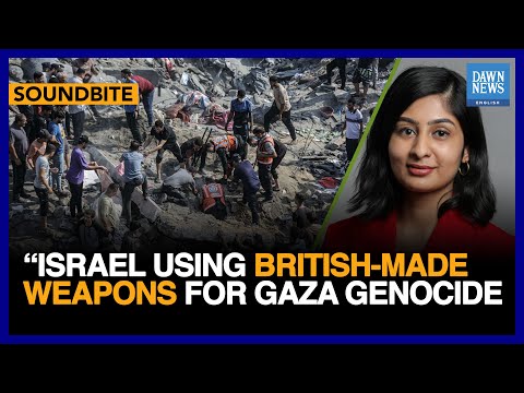 Israel Using British-Made Weapons For Gaza Genocide, Says UK MP Zara Sultana | Dawn News English