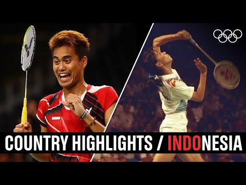 Indonesia's 🇮🇩BEST 🏸moments at the Olympics!