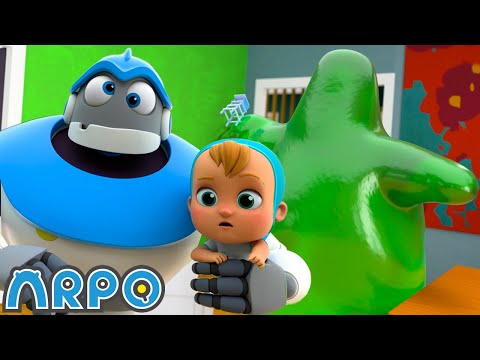 Limezilla Lives! | ARPO The Robot | Funny Kids Cartoons | Full Episode Compilation 