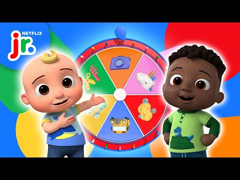 CoComelon Lane Mystery Wheel of BIG Firsts! 🌟 Netflix Jr