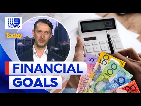 Achieving financial goals in the New Year | 9 News Australia