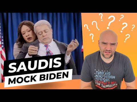 Saudi TV comedy skit MOCKS &quot;Sleepy Joe&quot; Biden &amp; Kamala Harris