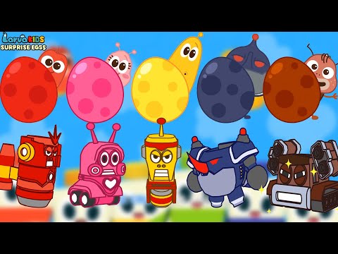 Bingo Song Baby song Surprise Egg With Ranger Stamp Transformation play - Nursery Rhymes &amp;amp; Kids Song