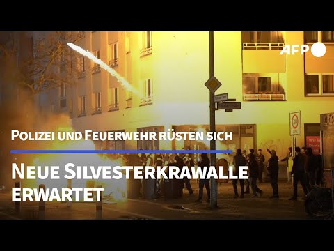 Polizei und Feuerwehr erwarten wieder Krawalle zu Silvester | AFP